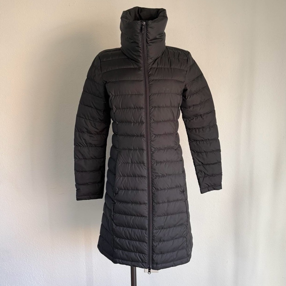 MEC Black Long Down Puffer Coat (XS) Pertex Quantum